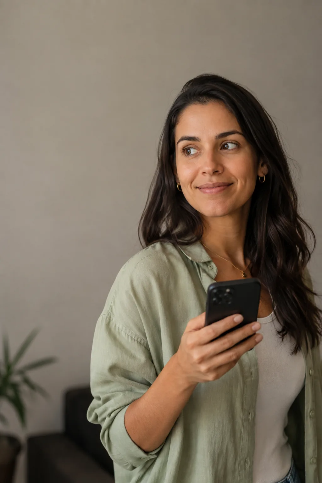 Cliente usando o WhatsApp para chamar o Isaque